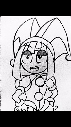 Pomni Angry Face Tutorial from the amazing digital circus#newtrend#anime#theamazingdigitalcircus#art