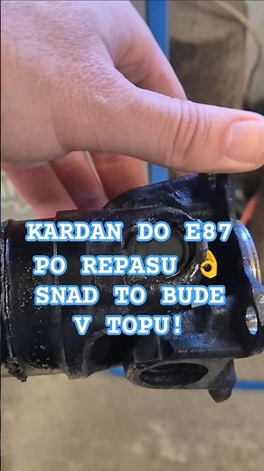 BMW E87 Kardan repas/instalace