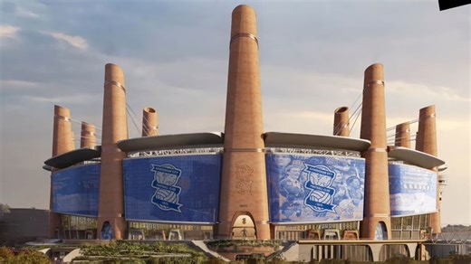 Birmingham City share stunning new stadium images as 'unusual' request made