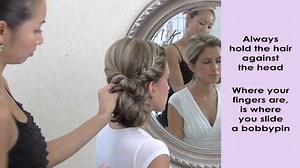 Bobbypins replace your fingers! Did you know you can tunnel pin a braid? Want to take a hands on class? Feb. 21st - Chicago Feb. 28th - Orlando March 20th - Dallas April 17th - Chicago April 24th - LA May 22nd - Newark June 26th - Toronto To see more cities/dates and to register: www.thebridalbeautysalon.com DVDs and Ultimate bridal hair kit also available! 7 days FREE access to full length videos: www.learnwithlati.com | Braids by Color