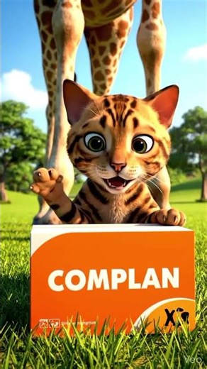 Kaise Billi giraffe se bhi Lambi Ho Gai 2 karod jitne ke liye ☺🥺#shortsfeed#viral #shortsviral #ai