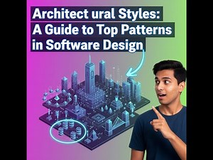 Architectural Styles Explained: Top Software Design Patterns Every Developer Must Know #systemdesign