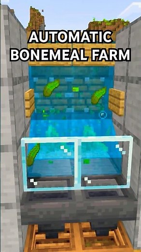 BEST SIMPLE AUTOMATIC 1.21 BONEMEAL FARM In Minecraft Bedrock!
