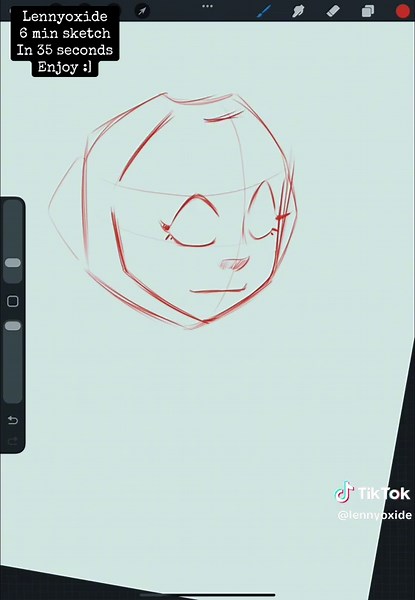 Messy Sketch Process: Speed Art in 35 Seconds