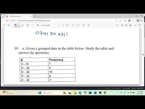 STATISTICS 1 - FORM 2 / GRADE 9 MATHEMATICS