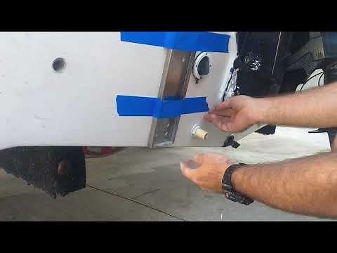 Transducer Slide Mount Installation, Kit E