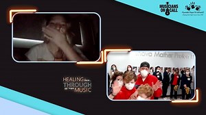 23K views · 119 reactions | For tonight’s episode of Musicians On Call and Hyundai Hope On Wheels present Healing Through Music, we’re taking you behind the scenes of a beautiful moment with Sia helping a patient celebrate the end of their pediatric cancer treatment at Inova Health System | Musicians On Call | Facebook