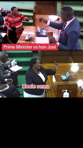 Hon Joel senyonyi faces off with prime minister Hon Nabanja #forupage #foryou