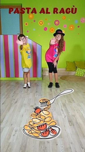BODY PERCUSSION SEMPLICE E DIVERTENTE SUL CIBO- CANZONE PER INFANZIA E PRIMARIA-"PASTA AL RAGU'"
