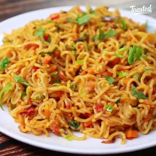 Masala Maggi Recipe | Vegetable Masala Maggi | Easy Snacks Recipe #Shorts