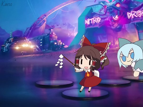 The Funkiest Duo #東方 #2hu #touhou #touhoufumo #cirno #reimuhakurei #cirnofumo #funky #9 #dance #meme #mekaeso @Chir trip