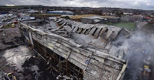 Recycling centre rises from the ashes of savage fire