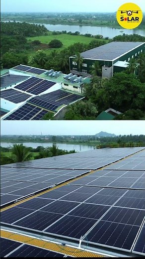 1 Megawatt Rooftop Solar Project | Industrial Solar Plant