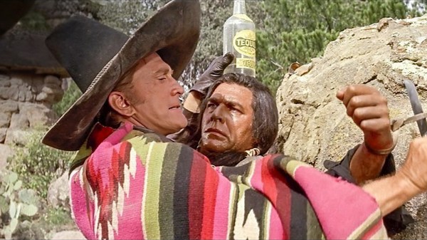 Jackson and Lomax save Levi (Kirk Douglas) | The War Wagon (1967)