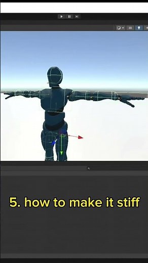 Check my channel for full video on how to make active ragdoll in unity3d #unity3d #gamedev #physics