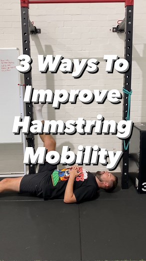 65 reactions | 3 ways to increase your hamstring mobility  Getting...
