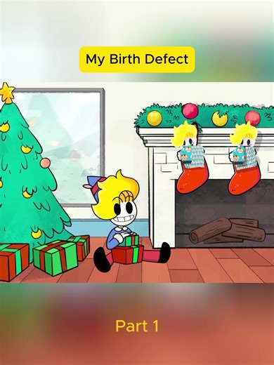 My Birth Defect-P1#fyp #animation #foryoupage #tiktok #meme