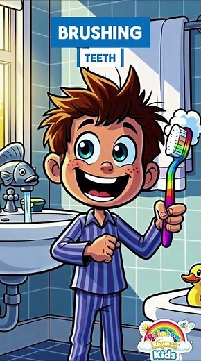 Good Habits: Learn to Brush Your Teeth | Kids Short #kidslearning