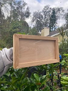 Handmade Cedar Wood Picture Frames. Plexiglass Front With a Seamless Wooden Back. - Etsy Canada