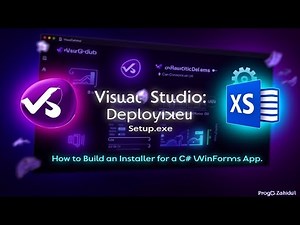 Windows Forms App Deployment: Setup.exe in Visual Studio