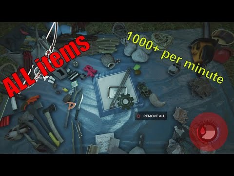 how to duplicate ANY ITEM in the forest SOLO (the forest tips tricks and glitches)