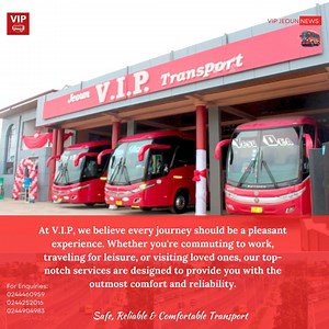 5.6K views · 74 reactions | Safe, Reliable and Comfortable journey, that's V.I.P. #vipghana #VIPExperience | V.I.P Jeoun Transport Service | Facebook