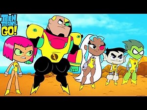 Teen Titans Go Color Swap Transforms Raven Starfire Robin Cyborg Beast Boy League of Legs TTG