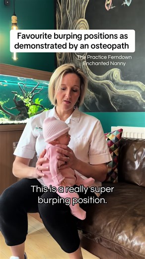 Effective Burping Positions by Lucy the Osteopath