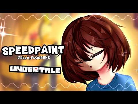 Speedpaint: Frisk In Toriel's Home || Undertale