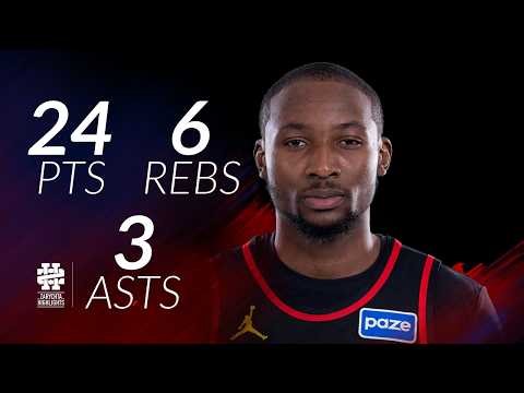 Jonathan Kuminga 24 pts 6 rebs 3 asts vs Cavs 25/26 season