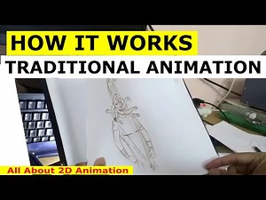 Traditional animation or cell animation_ how to do it or how it works.
