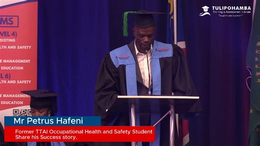 7K views · 204 reactions | Former TTAI OHS Student Mr. Petrus Hafeni, shares his success story. | Tulipohamba Training and Assessment Institute | Facebook