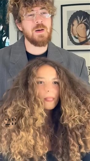 Curly hair gets a fresh twist with the trendy butterfly cut 曆 The transformation is pure perfection — she looks absolutely stunning! Watch the full video in the comments below  #HairGoals #Transformation #ViralBeauty | Alexander Ace | Facebook