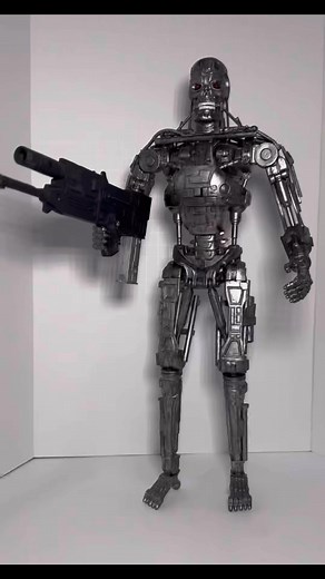 Terminator 2 T800 Endoskeleton action figure # CustomFigures | ActionVerse