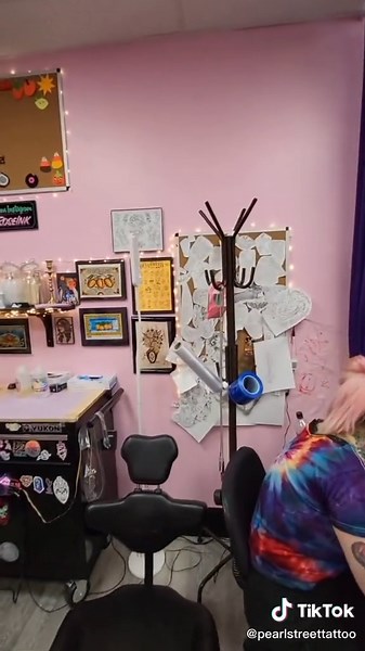 oh and we also have a wheelchair ramp! Come check out the Pink Palace in Somerville, MA #Bostontattoo #massachusetts #Somerville