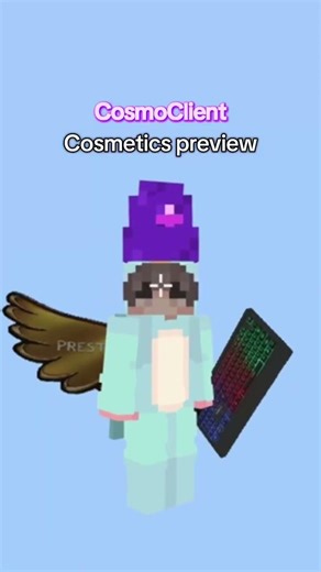 Best bedrock client! Mobile pc console download now https://dc.cosmoclient.pl #minecraft #shorts