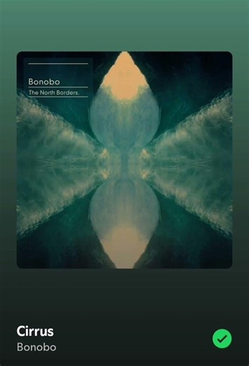Today's track ID Bonobo - Cirrus share your thoughts 😊😉