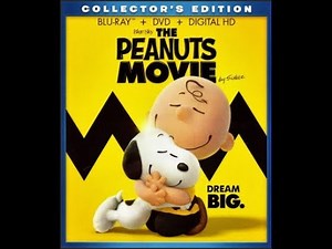 Opening to The Peanuts Movie 2016 Blu-Ray