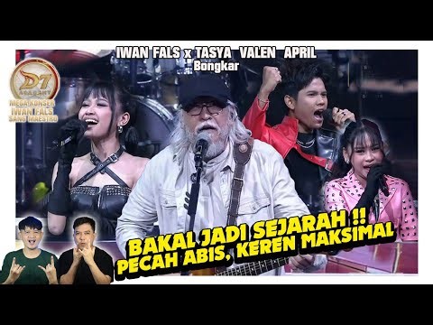 Totally awesome!! Tasya, Valen, & April collaborate with Iwan Fals. UNCOVER!!
