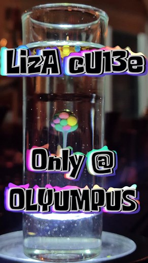 Cocktail ❌ Art ✅ cU13e only @ olympus #mixologycocktail #cocktailart #olympusbarcaferestaurant