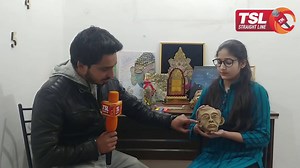 5.9K views · 110 reactions | Pari Tops in National Level Kala Utsav, makes beautiful 3D sculptures | The Straight Line | Facebook
