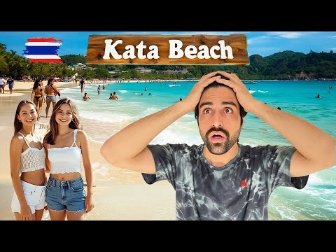 Exploring Kata Beach Phuket 🇹🇭 😱 Best Beach Experience in Thailand | Tashi Bhai