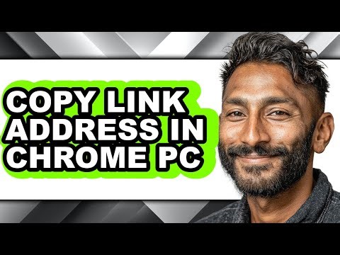How to Copy Link Address in Chrome Pc (only Way)