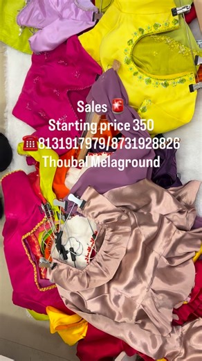 👗Fashion queen👑 on Instagram: "Sales🚨 starting price 350 @fashion_queen_thoubal Thoubal Melaground Size 36 to 40"