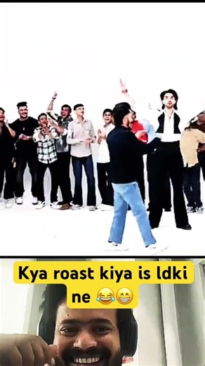 Kya roast kiya is ldki ne 😂😁|| tinder live show | #funny #shorts #youtubeshorts #tinder #comedy