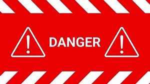 「緊急危険エラーライン アニメーション緊急危険エラーライン標識4k」の動画素材（ロイヤリティフリー）3526022857 | Shutterstock