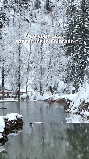 Whether you're relaxing in natural hot springs or hitting the slopes – find your sense of adventure in Colorado this winter. | Visit Colorado