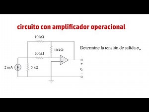 circuito con amplificador operacional