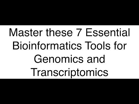 Seven Essential Bioinformatics Tools for Genomics and Transcriptomics