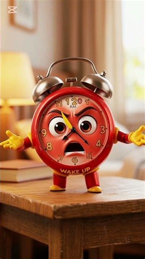 Angry Alarm Clock Talking ⏰ | Funny Talking Object#shorts #oc #alam